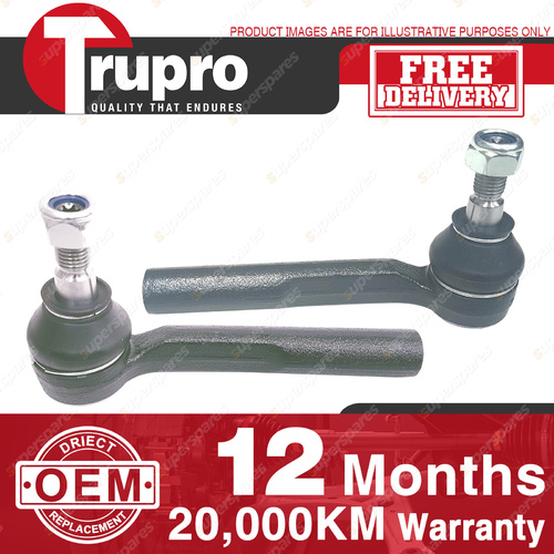 2 Pcs Trupro LH+RH Outer Tie Rod Ends for HOLDEN ASTRA AH 10/04-08/09