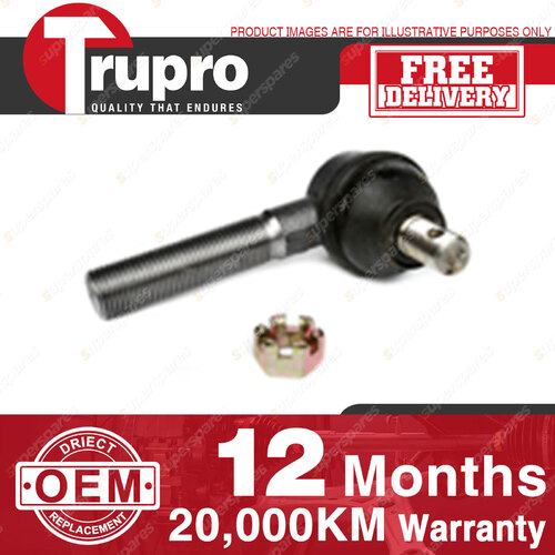 1 Trupro Outer RH Tie Rod for MAZDA 800 1000 FAMILLIA F SERIES BONGO VAN F1000