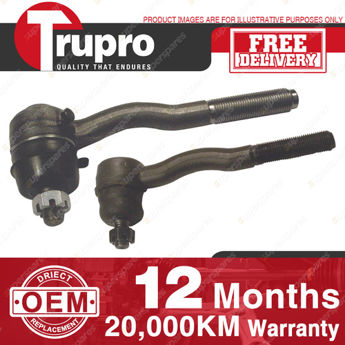 2 Pcs Inner Tie Rod Ends for NISSAN COMMERCIAL NISSAN 720 4WD MANUAL POWER STEER