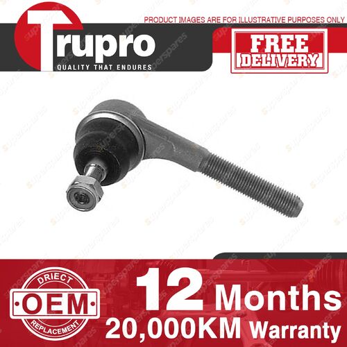 1 Pc Trupro Outer RH Tie Rod End for PEUGEOT 605 206 SERIES 89-ON