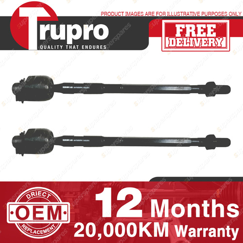 2 Pcs Trupro Rack Ends for MAZDA 626 GD FWD POWER STEER MX6 GC GD 2.2 4WS 2WS