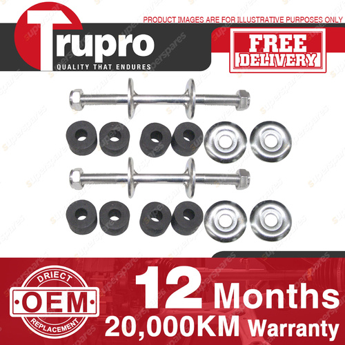 2 Pcs Trupro Front Sway Bar Links for NISSAN NAVARA 2WD D21 4WD D22 TERRANO R20
