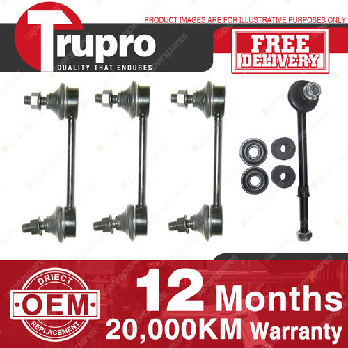 4 Pcs Trupro Front+Rear Sway Bar Links for NISSAN PATROL GQ Y60 GU Y61 Wagon