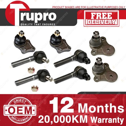 Brand New Trupro Ball Joint Tie Rod End Kit for FORD COURIER 18 20 22 SG