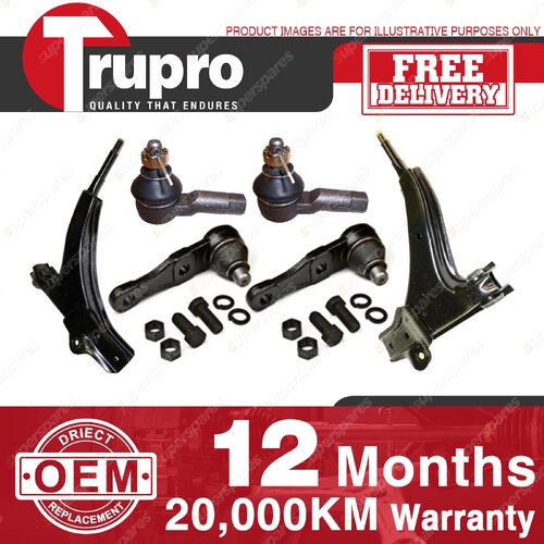 Trupro Ball Joint Tie Rod End Kit for FORD LASER KC KE POWER MANUAL STEER 85-90