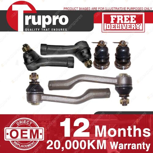 Trupro Ball Joint Tie Rod End Kit for MAZDA 323 FA4 FA5 626 CB2 FWD CAPELLA