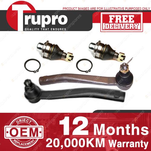 Trupro Ball Joint Tie Rod Kit for NISSAN BLUEBIRD 910 GAZELLE SILVIA 180SX S12