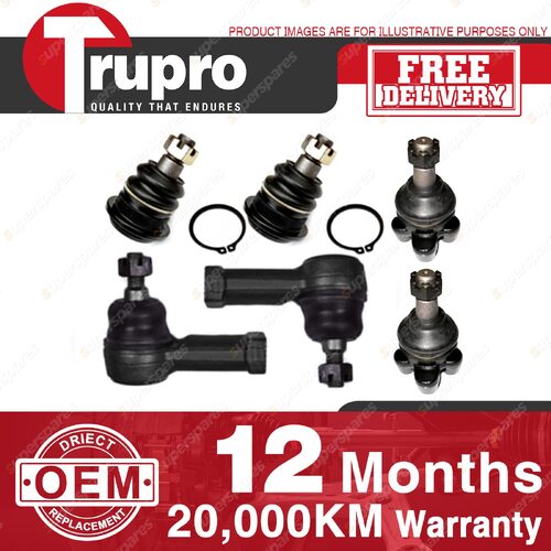 Ball Joint Tie Rod End Kit for MITSUBISHI STARWAGON 2WD SF SG Manual Power Steer