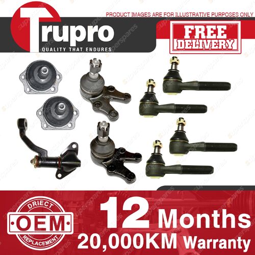 Trupro Ball Joint Tie Rod End Idler Arm Suspension Kit for Nissan 720 2WD 79-83