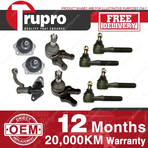 Trupro Ball Joint Tie Rod End Idler Arm Suspension Kit for Nissan 720 2WD 83-85