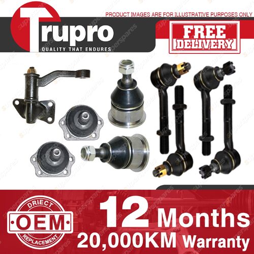 Trupro Ball Joint Tie Rod End Idler Arm Kit for Nissan Navara D21 4WD 92-97
