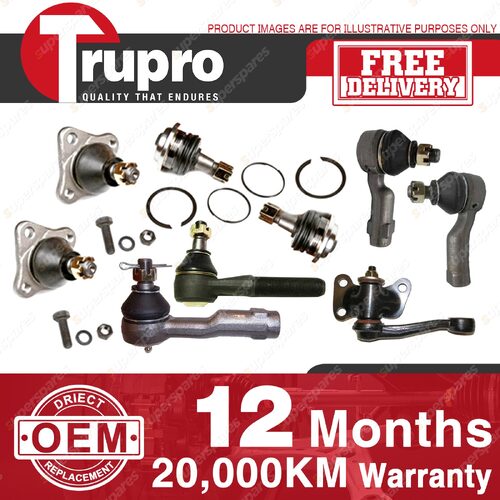 Trupro Ball Joint Tie Rod End Idler Arm Suspension Kit for Nissan Nomad WSC22