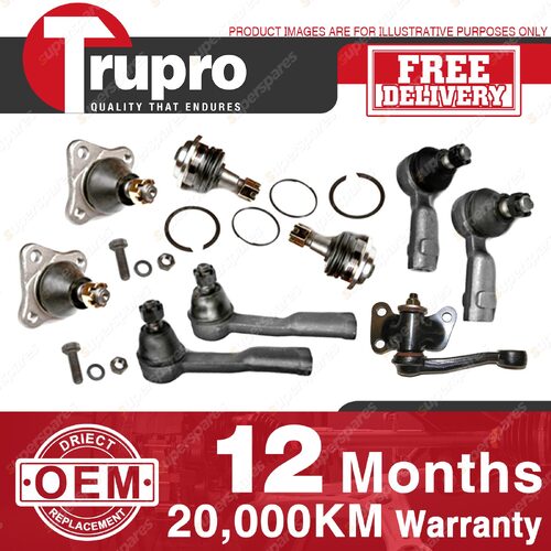Trupro Ball Joint Tie Rod End Idler Arm Kit for Nissan Vanette C120 C122