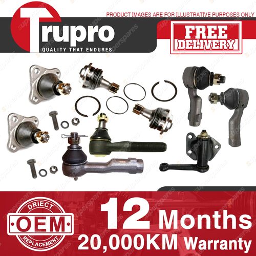Trupro Ball Joint Tie Rod End Idler Arm Suspension Kit for Nissan Nomad CG22