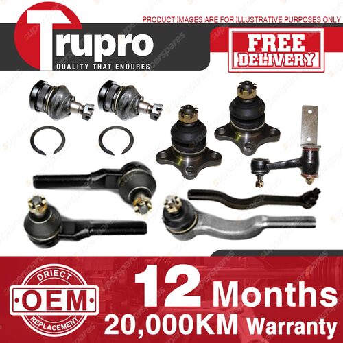 Ball Joint Tie Rod End Idler Arm Kit for Mitsubishi L200 MB MC MD 2WD 80-86