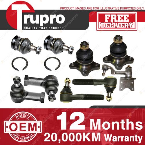 Trupro Ball Joint Tie Rod End Idler Arm Kit for Mitsubishi L300 SA SB 2WD 80-82