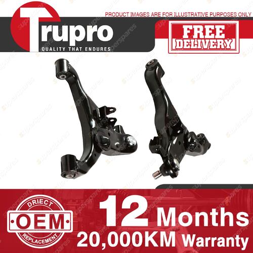 2 Pcs Trupro Front Lower Control Arms for Nissan Navara D23 NP300 D40 2.3L 2.5L