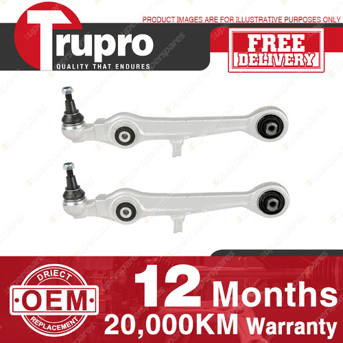 2 Pcs Trupro Front Lower Control Arms for Audi A3 RS3 8P A4 B5 B6 A6 C4 94-13