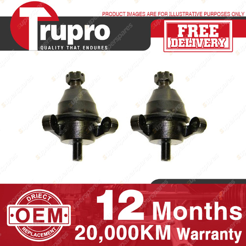 2 Pcs Trupro Front Lower Ball Joints for Chevrolet Corvette C1 C2 C3 C4 62-96