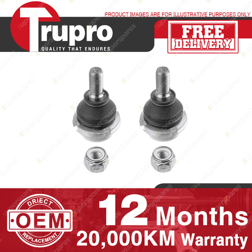 2 Pcs Trupro Front Lower Ball Joints for Citroen C5 Xantia XM Hatch Wagon 90-08