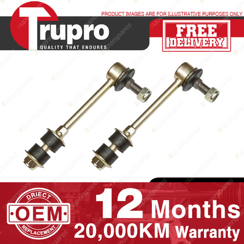 2 Pcs Trupro Front Sway Bar Links for Holden Barina TM Hatchback Sedan 11-19