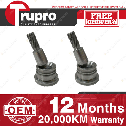 2 Pcs Trupro Front Lower Ball Joints for Honda Jazz GD Hatchback 2002-2008