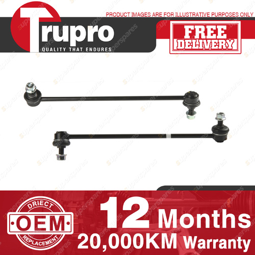 2 Pcs Trupro Front Sway Bar Links for Hyundai Santa Fe CM SUV 2006-2013