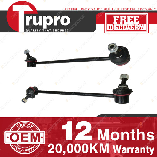 2 Pcs Trupro Front Sway Bar Links for Kia Rio JB Hatch Sedan 2005-2012