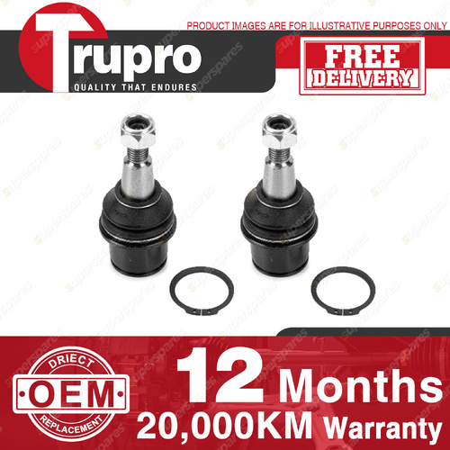 2 Pcs Trupro Front Lower Ball Joints for Land Rover Discovery 3 4 SUV 05-17