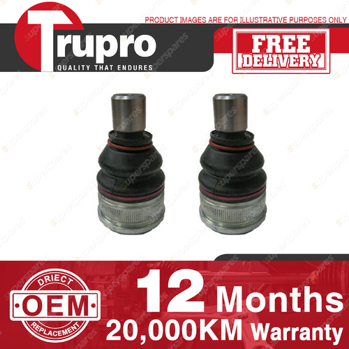 2x Trupro Front Lower Ball Joints for Mazda 3 BL BK SP20 23 25 Hatch Sedan 03-14