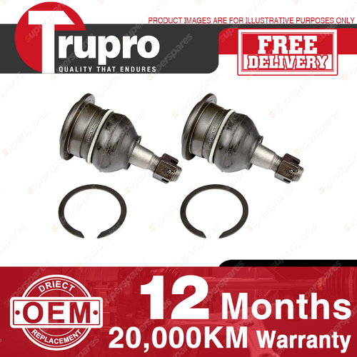 2 Pcs Trupro Front Lower Ball Joints for Mitsubishi Colt RG Hatch Wagon 04-13