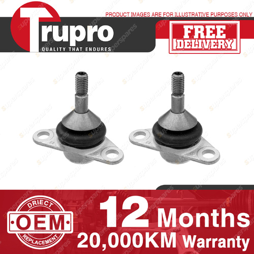 2 Pcs Trupro Front Lower Ball Joints for Volvo S60 V70 V70R P2 Sedan Wagon 98-06