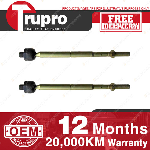 2 Pcs Trupro Rack Ends Hyd Power Steering for Volvo S60 S80 V60 XC70 P2 P3 06-18