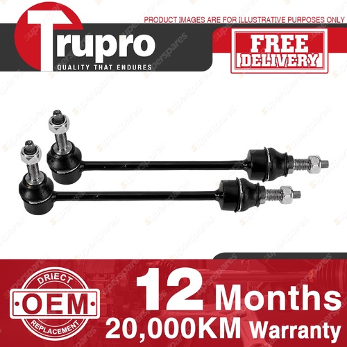 2 Pcs Trupro Front Sway Bar Links for Land Rover Discovery 3 SE HSE SUV 05-09