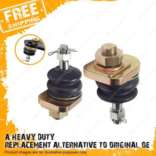 Pair Front Adjustable Control arm Ball Joints for Toyota Hilux Kun26R N70 05-15