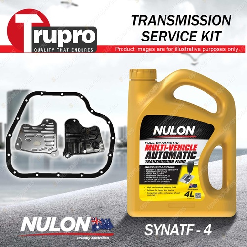 SYNATF Transmission Oil + Filter Service Kit for Toyota Corolla ZRE142 ZRE144R