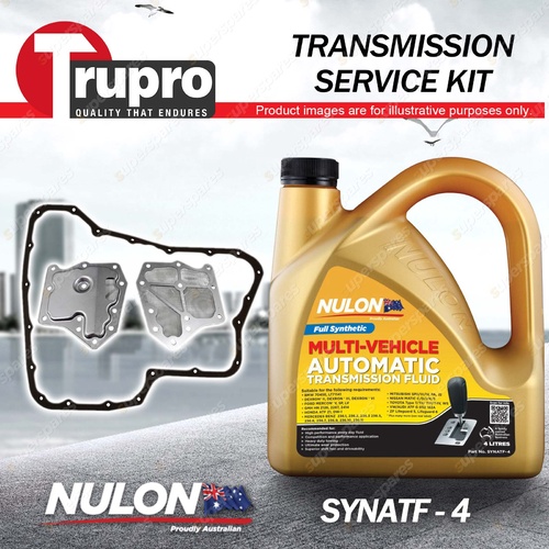 Nulon SYNATF Transmission Oil + Filter Service Kit for Nissan Tiida C11 1.8 Thai