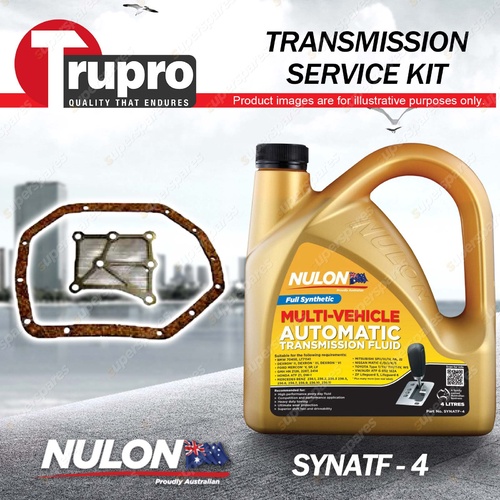 Nulon SYNATF Transmission Oil + Filter Service Kit for Suzuki Alto 2 SPD 1980-89