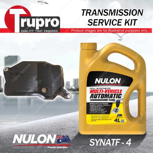 SYNATF Transmission Oil + Filter Service Kit for Honda Civic Hybrid 2003-06