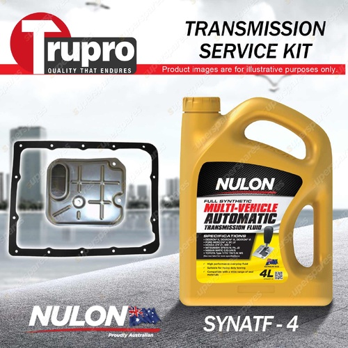 SYNATF Transmission Oil + Filter Service Kit for Toyota Hiace TRH 200 102 124