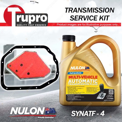 Nulon SYNATF Transmission Oil + Filter Service Kit for Mitsubishi Colt RA 80-82