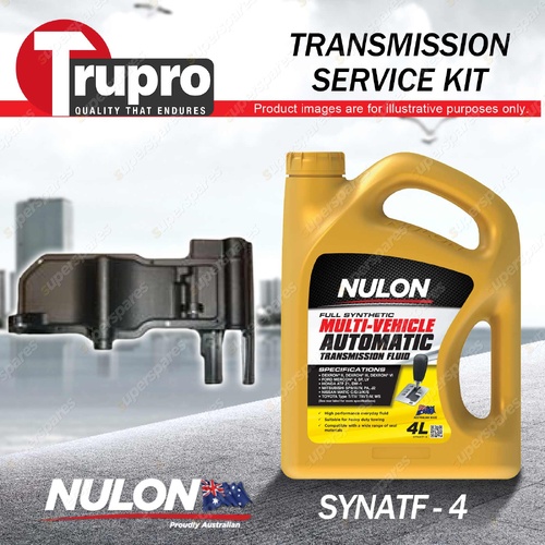 SYNATF Transmission Oil + Filter Service Kit for Honda Odyssey 2.3L Prelude 2.2L