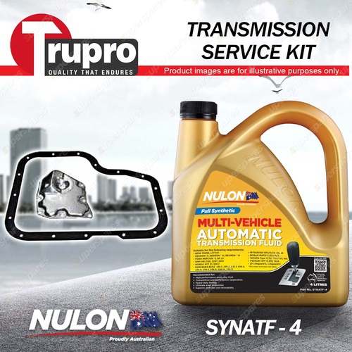 Nulon SYNATF Transmission Oil + Filter Service Kit for Ford Festiva WA WB WD