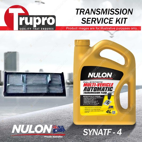 SYNATF Transmission Oil + Filter Service Kit for Honda Legend Coupe Sedan V6