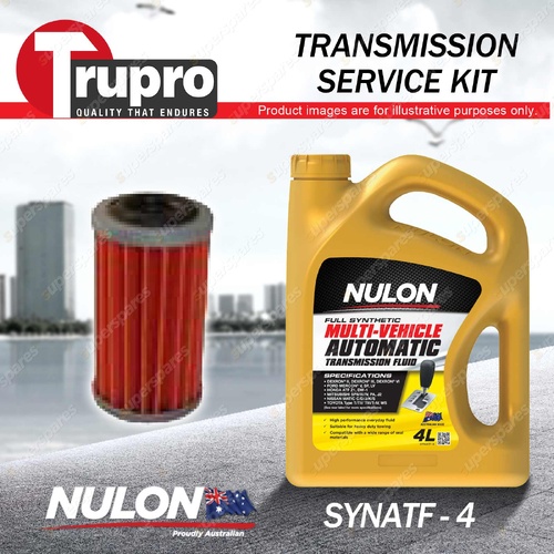 SYNATF Transmission Oil + Filter Kit for Nissan Juke F15 Pulsar B17 C12 JF015