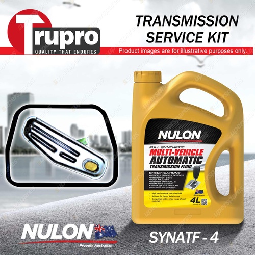 SYNATF Transmission Oil + Filter Service Kit for Renault 18 GTS 20 R25 Virage