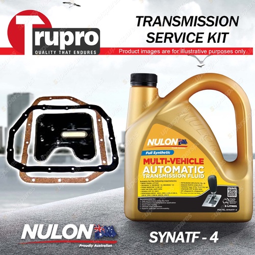 SYNATF Transmission Oil + Filter Kit for Hyundai Getz TB Lantra Lavita Tiburon