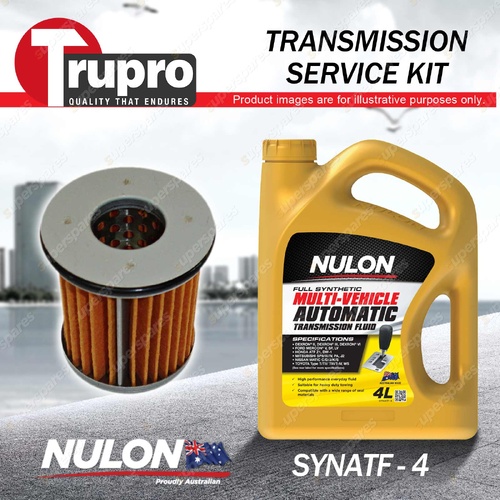 SYNATF Transmission Oil + Filter Kit for Subaru Liberty Outback BR BM BS EXT