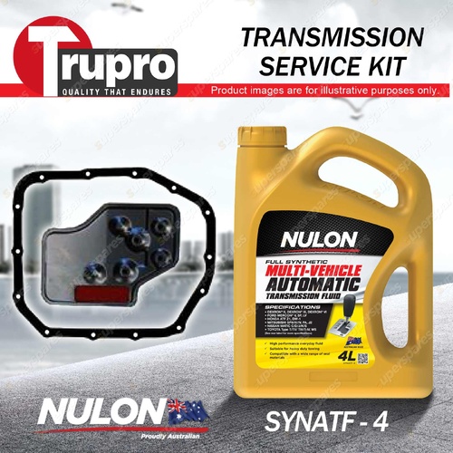 SYNATF Transmission Oil + Filter Kit for Mitsubishi Magna TR TS Verada KR KS