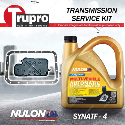 SYNATF Transmission Oil + Filter Service Kit for Mitsubishi Pajero NM NP NS NT